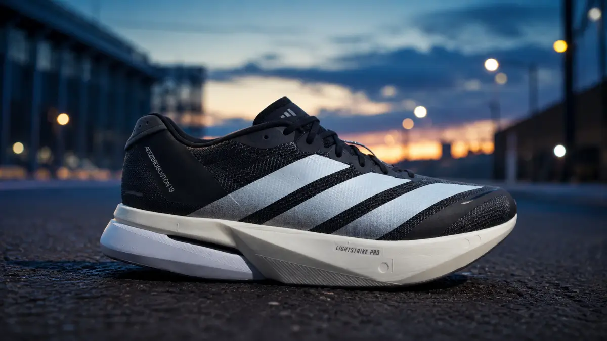 tenis adidas adizero boston 13 em detalhe para treinos de ritmo e competições
