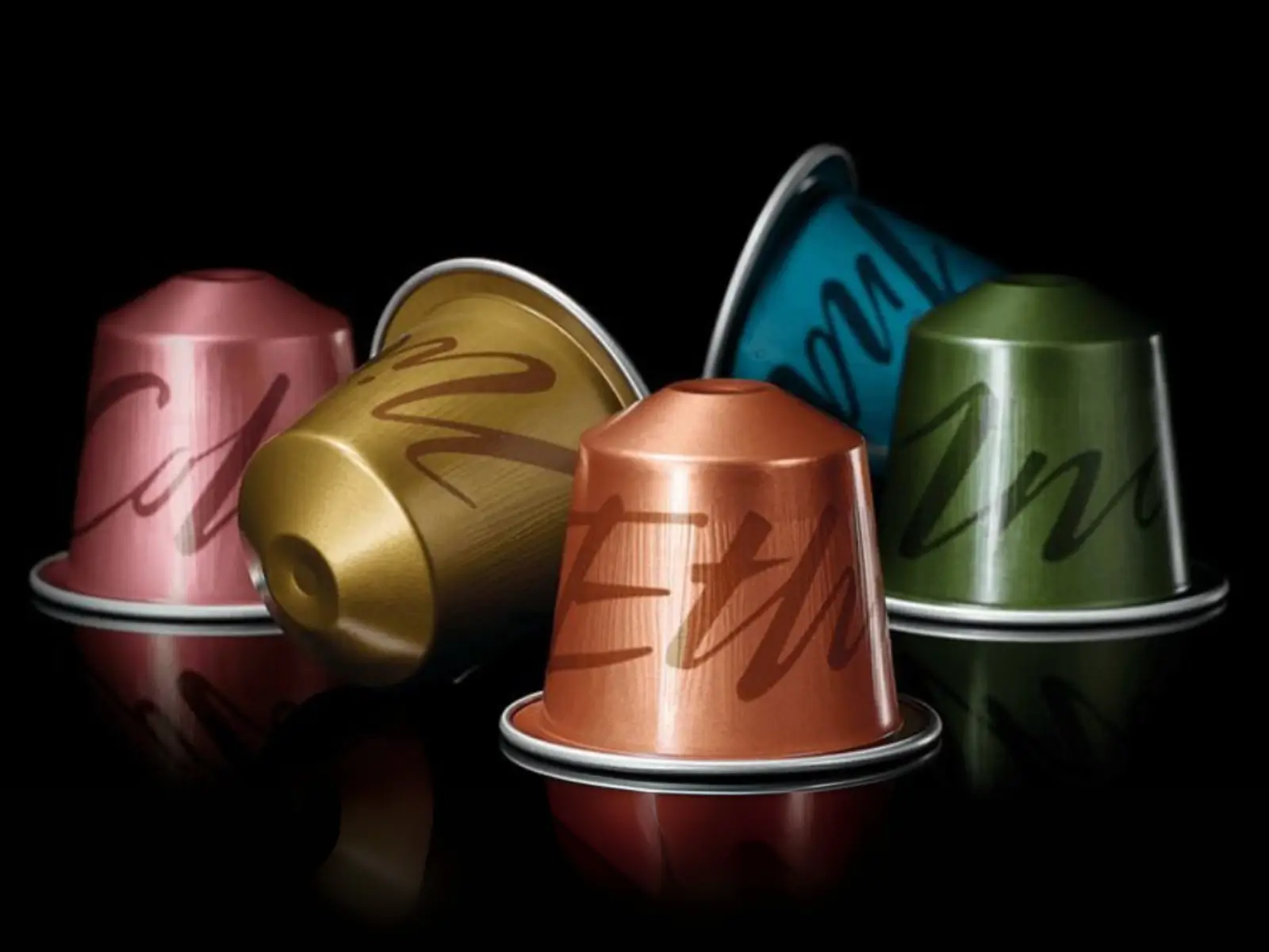 Variedade de cápsulas Nespresso em oferta com cupom de desconto.
