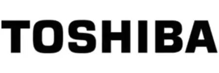 Logo da Toshiba utilizado na página de cupom de desconto Toshiba no MaxCupons