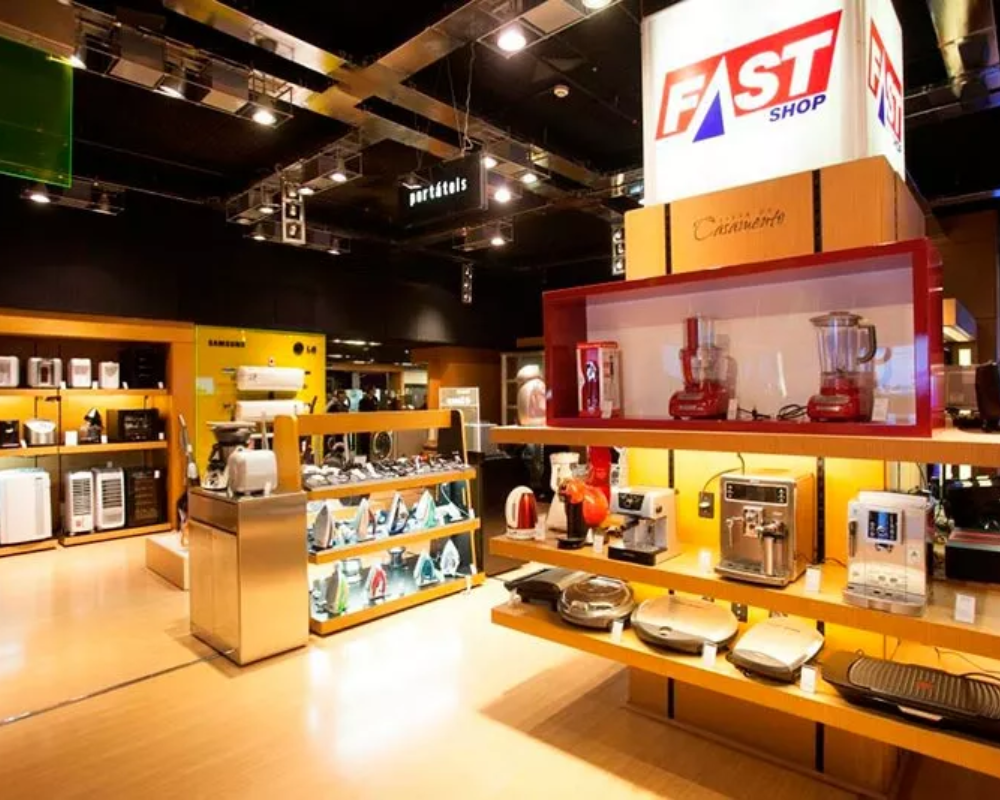 Seleção de eletrodomésticos premium disponíveis em promoção na Fast Shop. Cupom de Desconto Fast shop Empresas