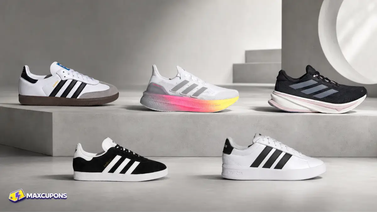 comparativo de modelos de tenis adidas feminino incluindo samba ultraboost e gazelle