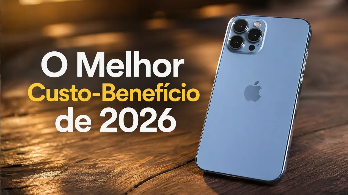 iPhone 13 Pro Max 128GB em excelente estado destacando economia e durabilidade em 2026