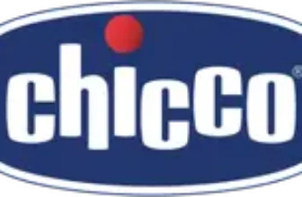 Logo oficial da Chicco utilizada na página de cupons e descontos do MaxCupons