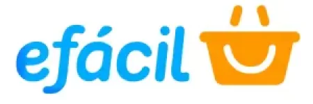 Logo da eFácil na página de ofertas e cupons de desconto para eletrodomésticos e eletrônicos.