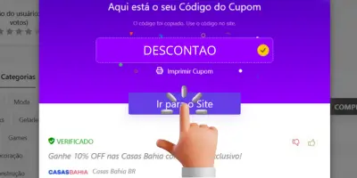 Passo 3: Como copiar o código promocional