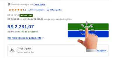 Passo 4: Como escolher seu produto na loja parceira